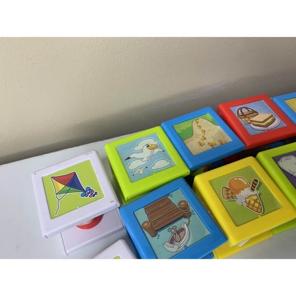 Safety 1st Stack n Play Cubikals Lot of 12 Blocks for Play and Learning - Picture 5 of 8